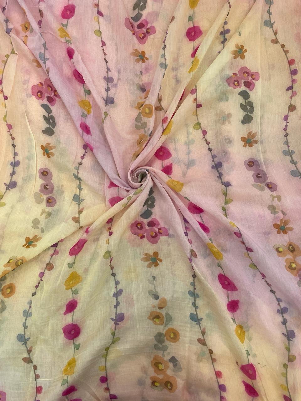 Chanderi Shaded Print