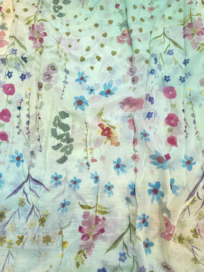 Chanderi Shaded Print