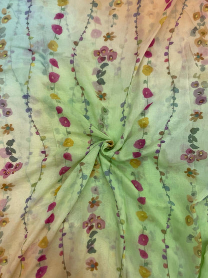 Chanderi Shaded Print