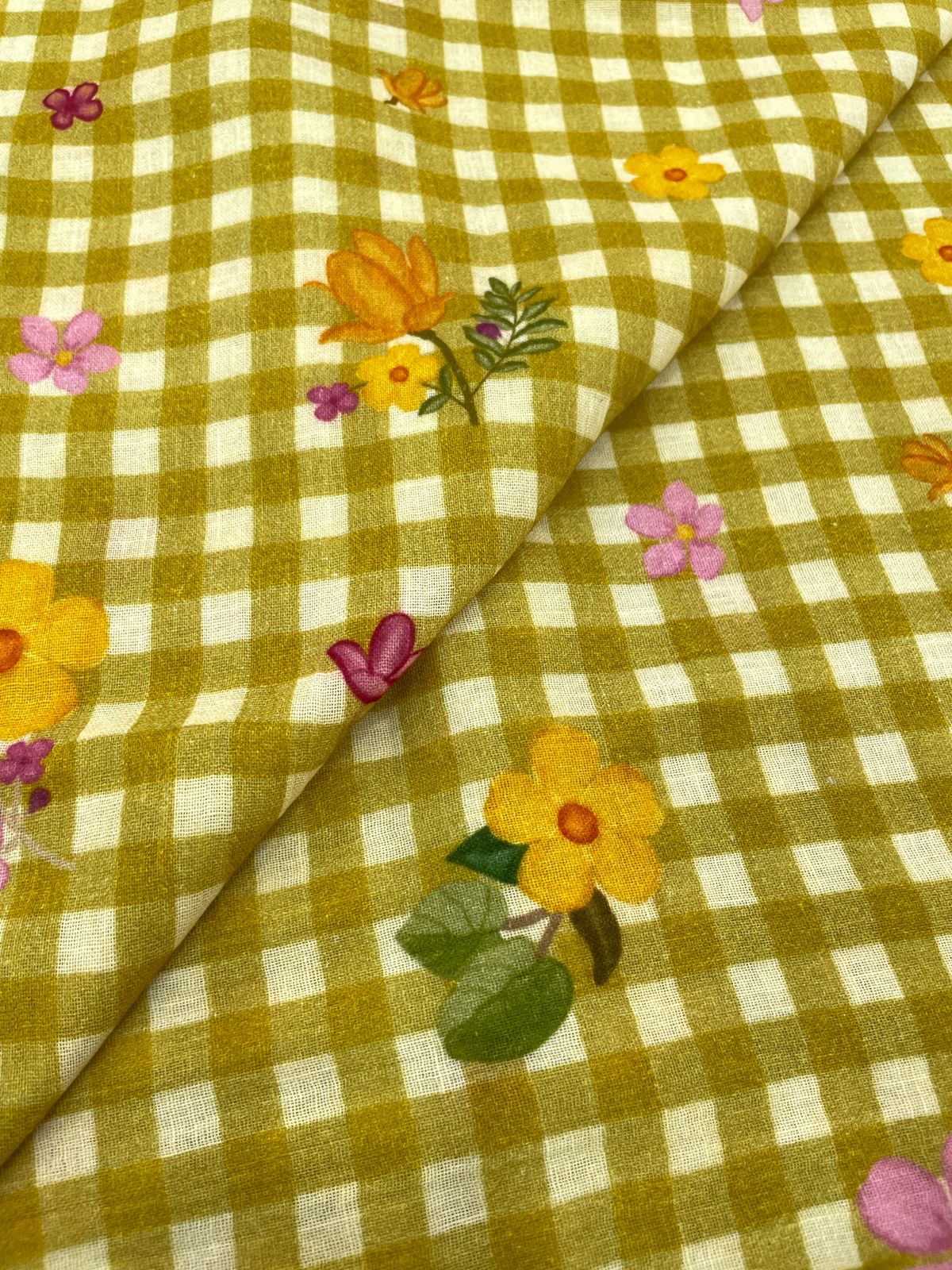 Cotton Linen Prints(44"inch)