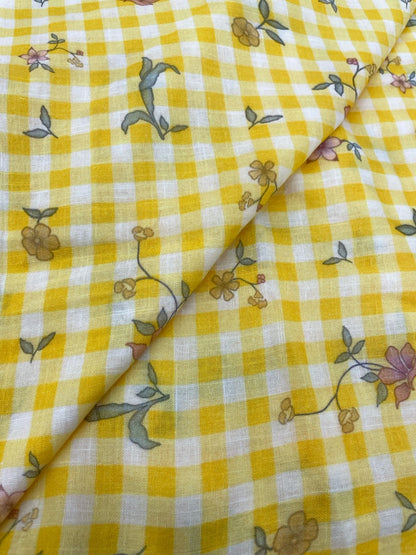 Cotton Linen Prints(44"inch)