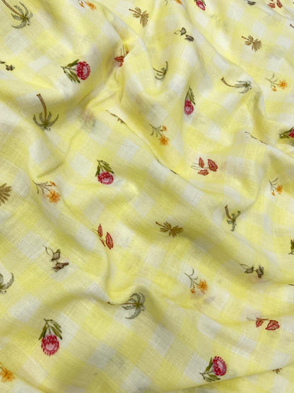 Cotton Linen Prints(44"inch)