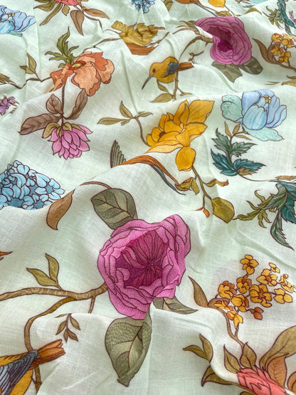 Cotton Linen Prints(44"inch)