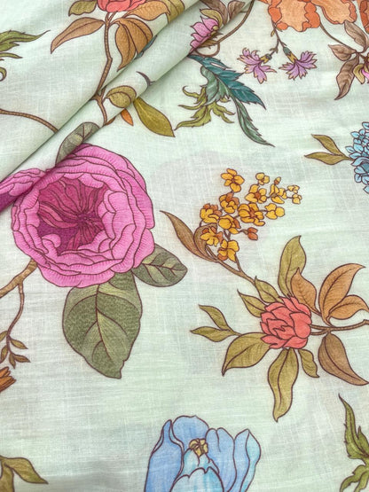 Cotton Linen Prints(44"inch)