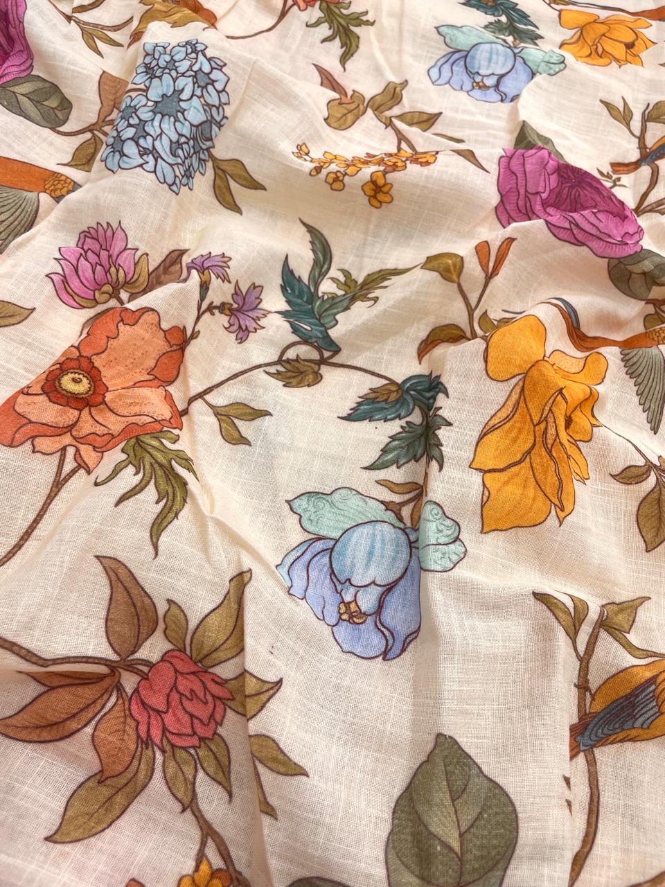 Cotton Linen Prints(44"inch)