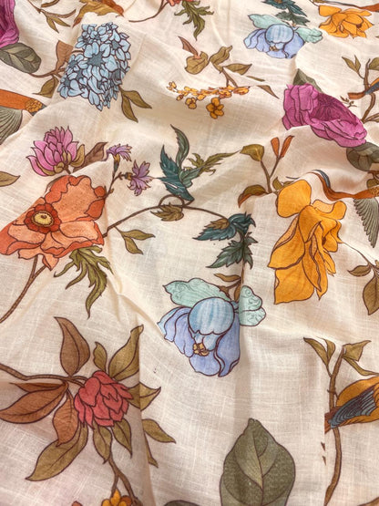 Cotton Linen Prints(44"inch)