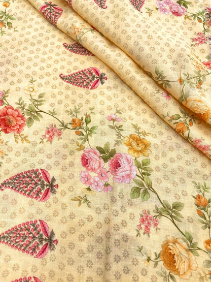 Cotton Linen Prints(44"inch)