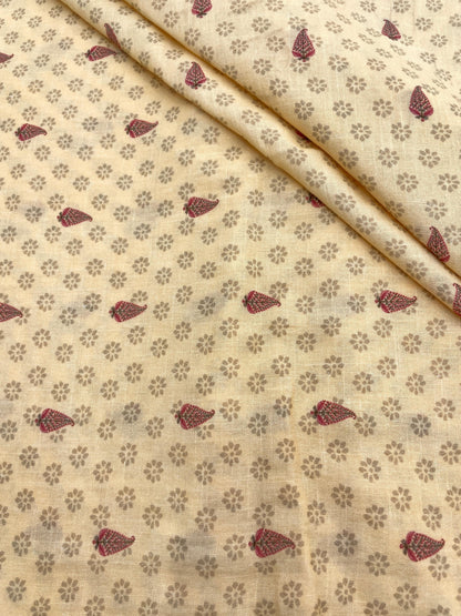 Cotton Linen Prints(44"inch)