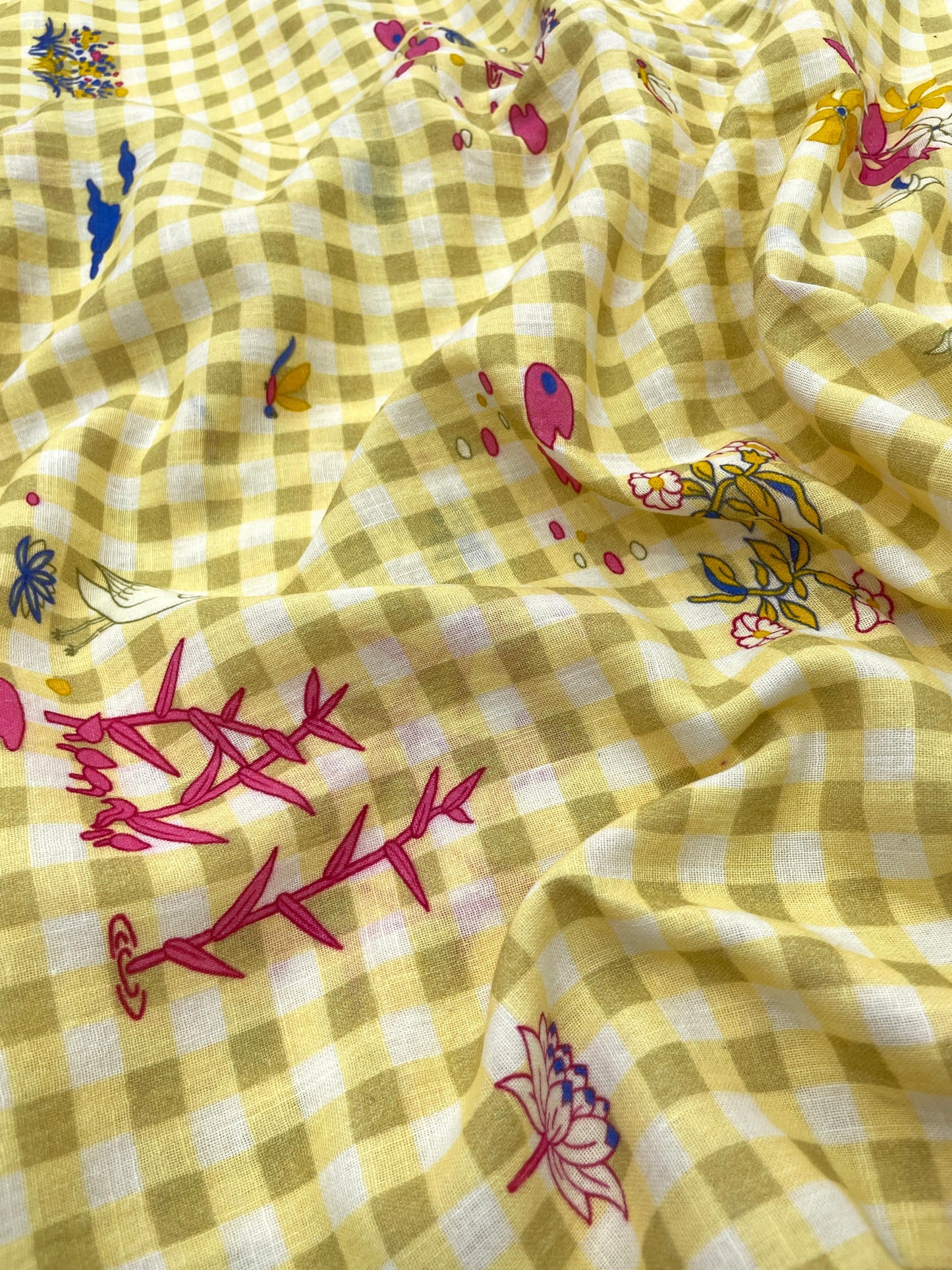 Cotton Linen Prints(44"inch)
