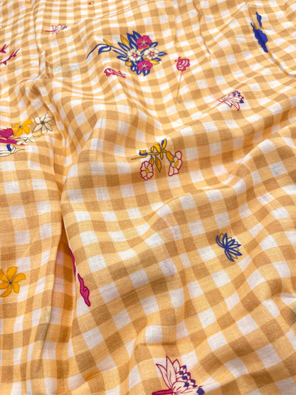 Cotton Linen Prints(44"inch)
