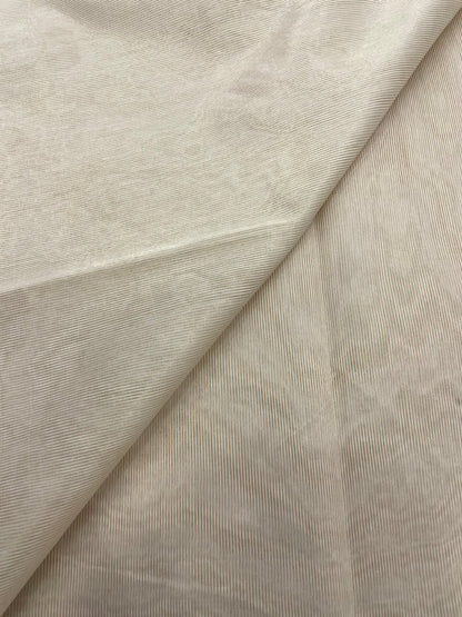 Dyeable Chanderi Tissue Stripes (44'inch)