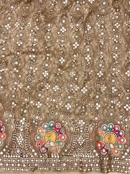 Net Beads Pannel Embroidery