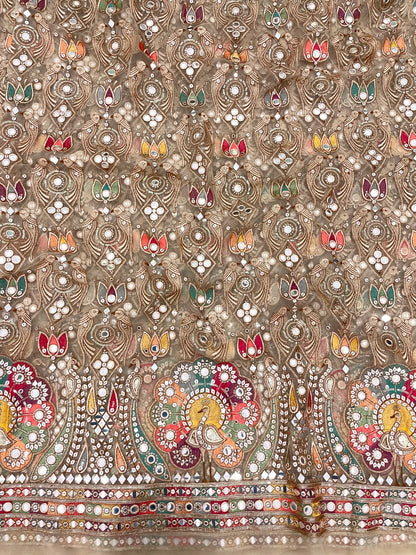 Net Beads Pannel Embroidery