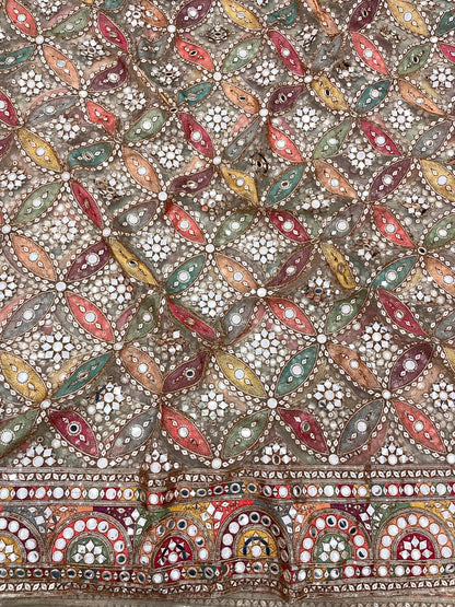 Net Beads Pannel Embroidery