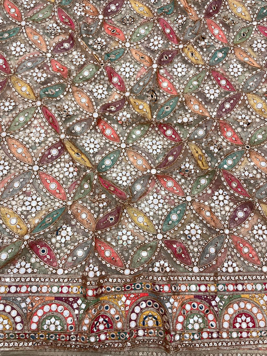 Net Beads Pannel Embroidery