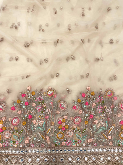 Net Beads Pannel Embroidery