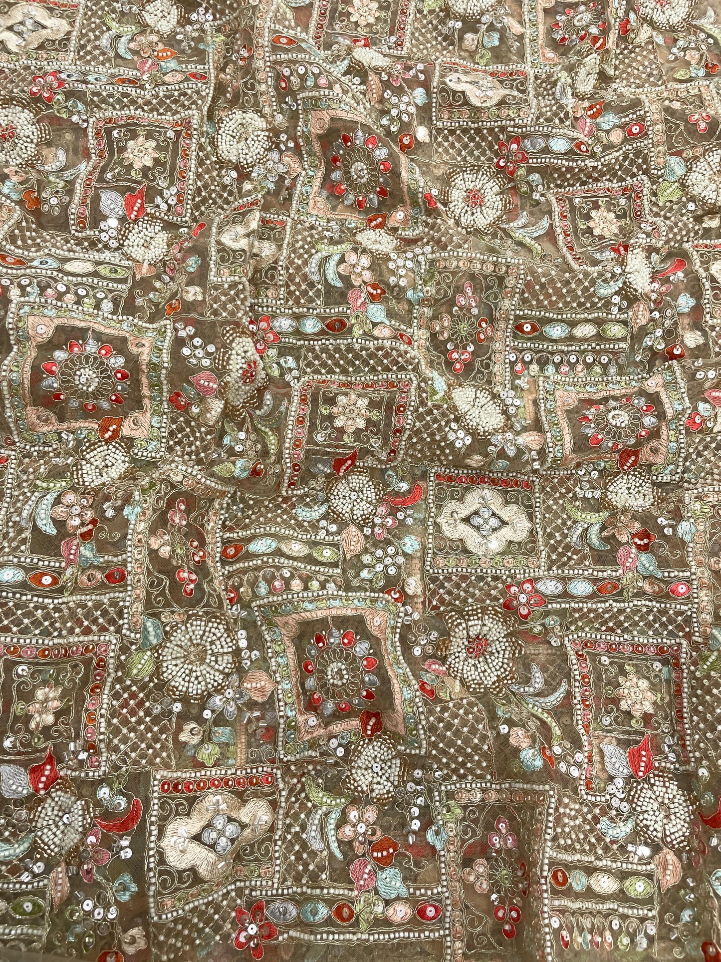 Net Beads Embroidery