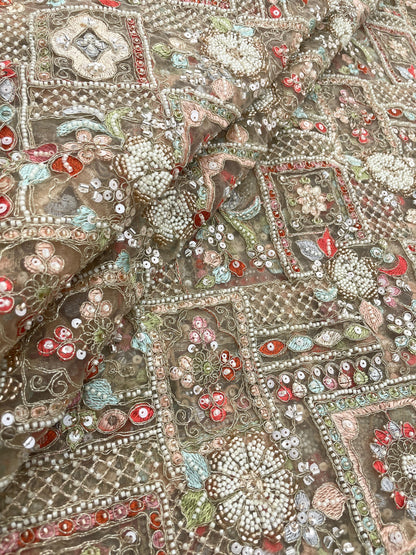Net Beads Embroidery