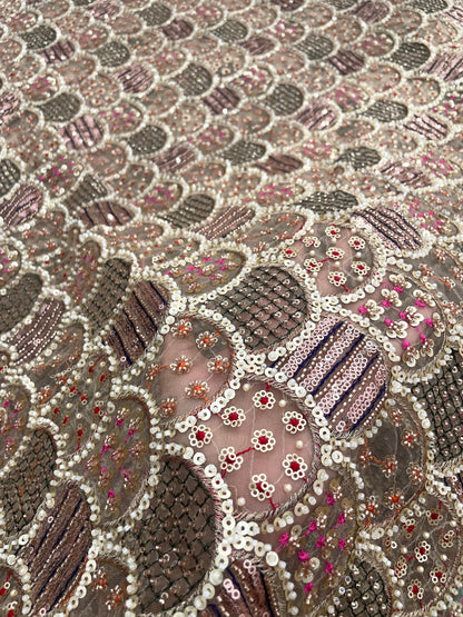 Net Beads Embroidery