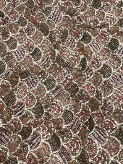 Net Beads Embroidery