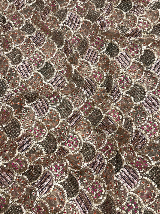 Net Beads Embroidery