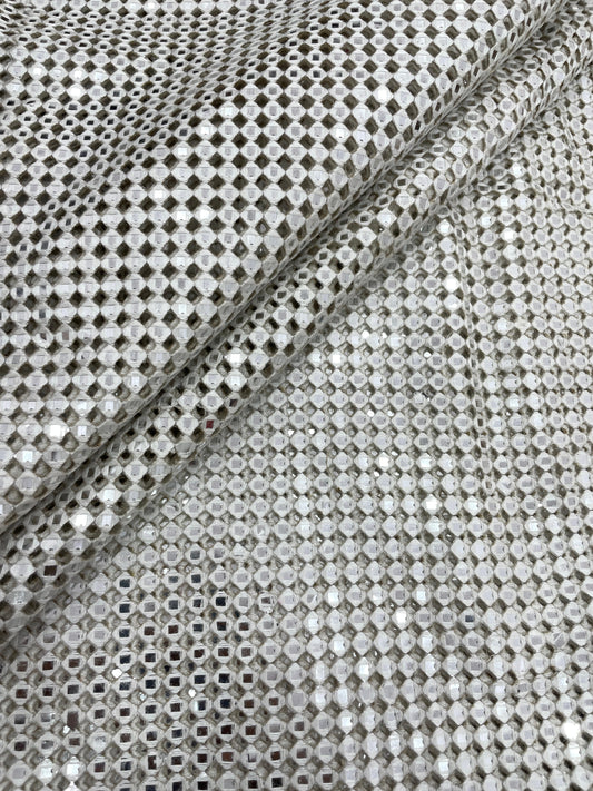 Net Mirror Embroidery