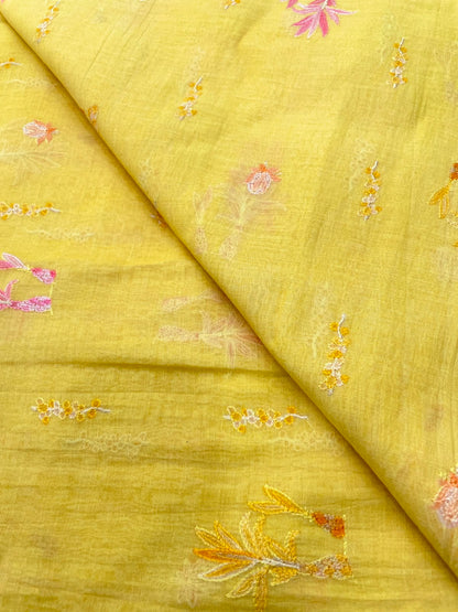 Chanderi Embroidery (44"inch)