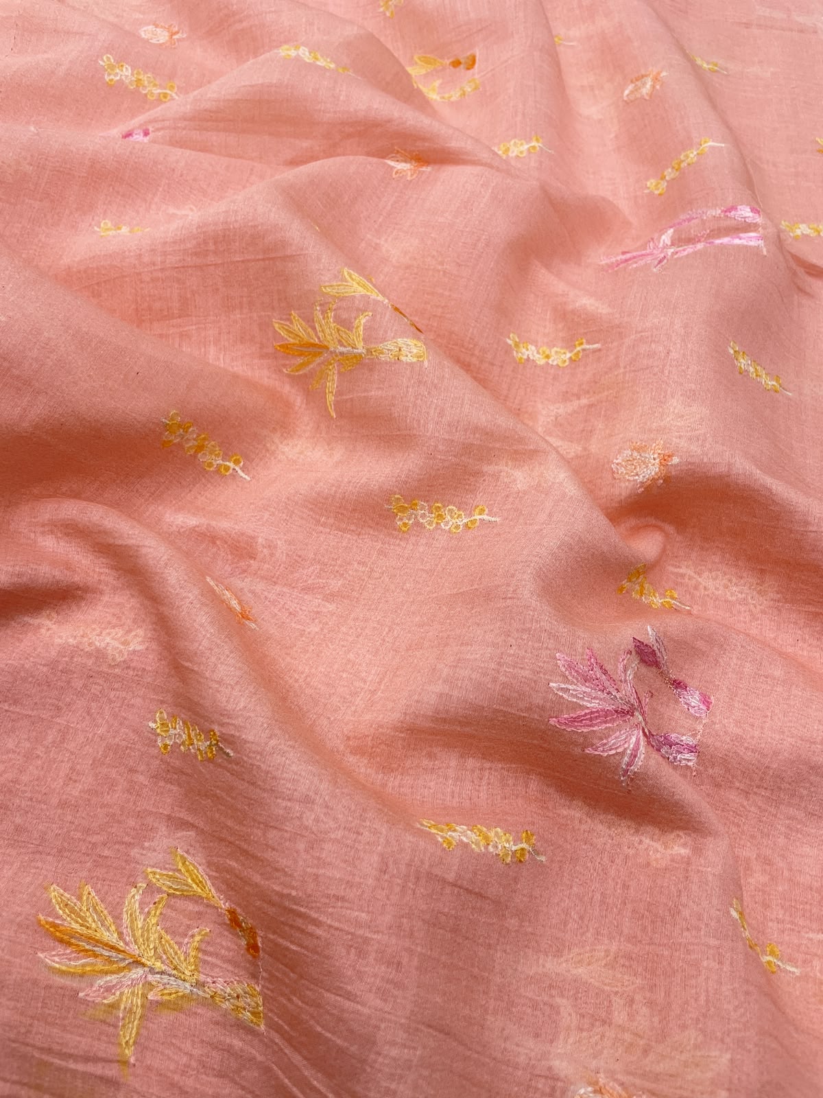 Chanderi Embroidery (44"inch)