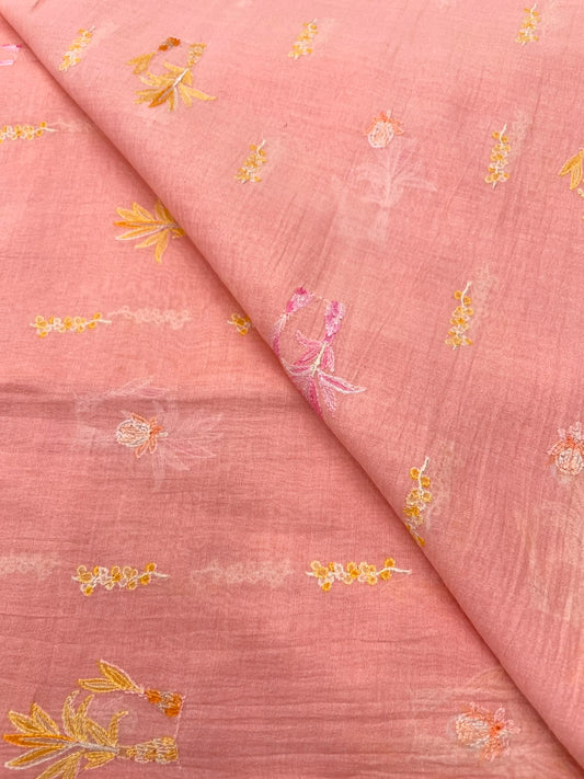 Chanderi Embroidery (44"inch)