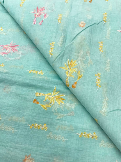 Chanderi Embroidery (44"inch)