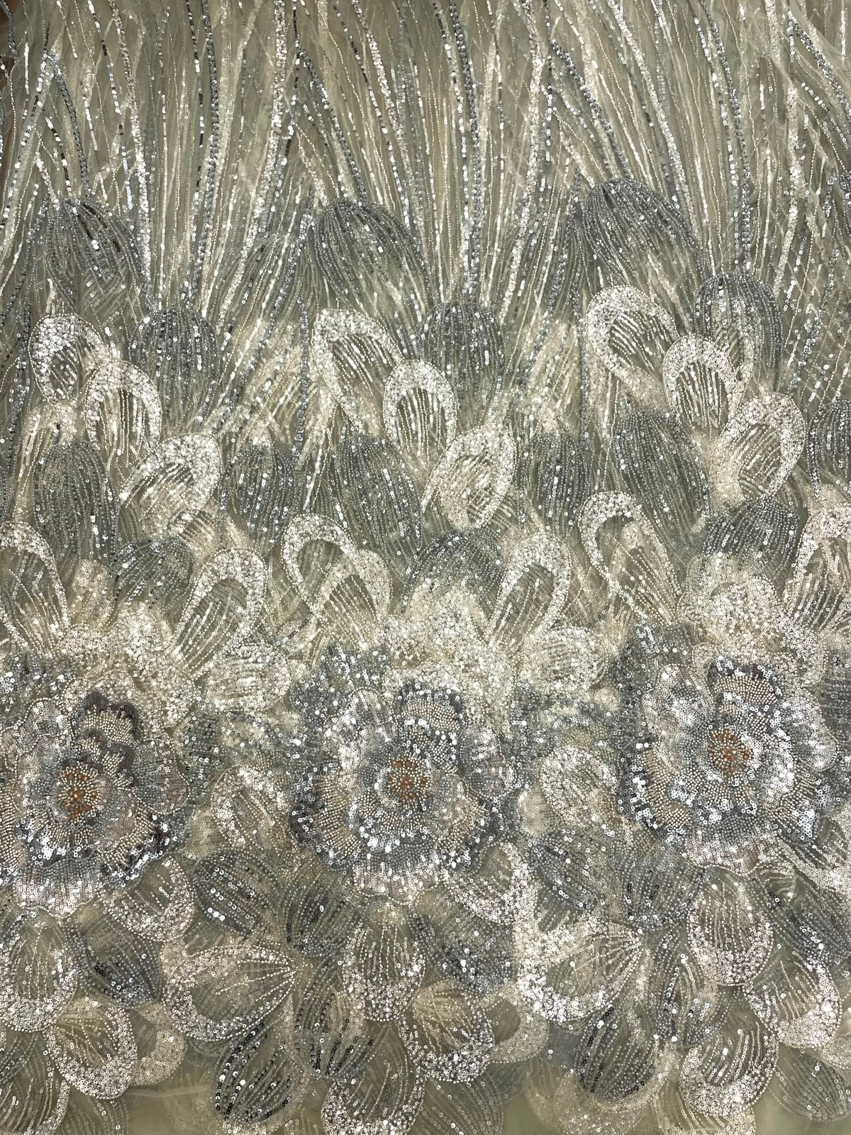 Net Beads Pannel Embroidery