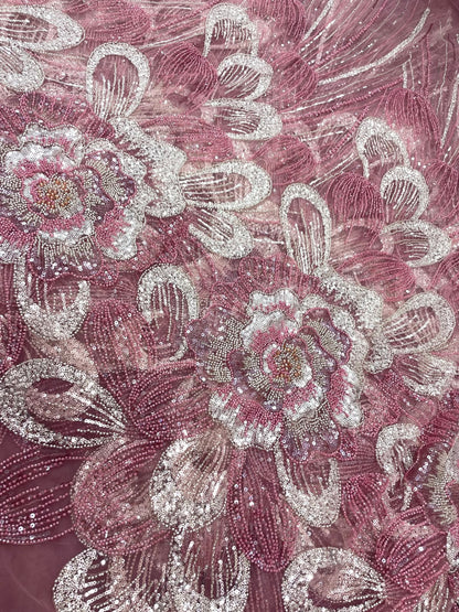Net Beads Pannel Embroidery