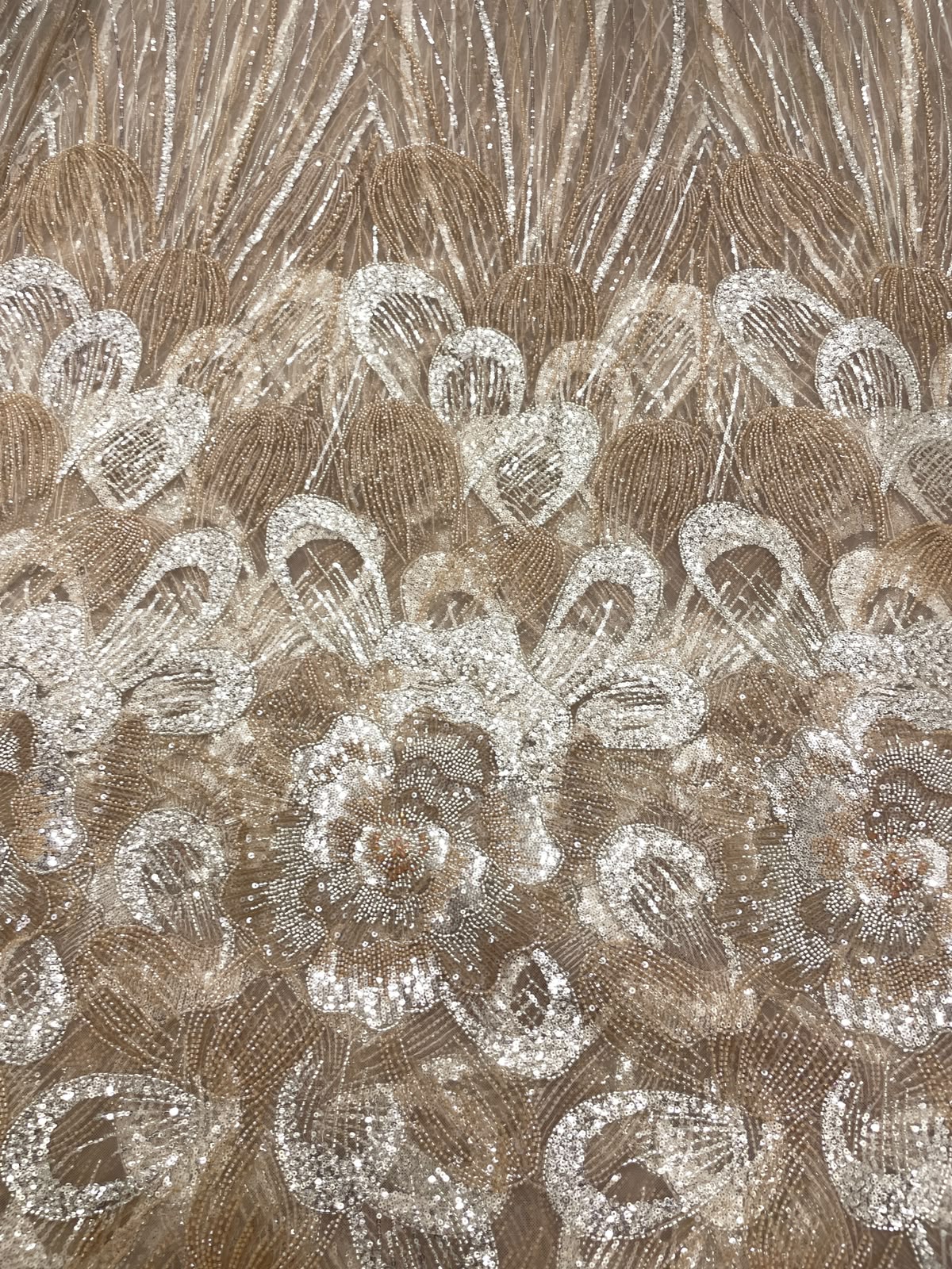 Net Beads Pannel Embroidery