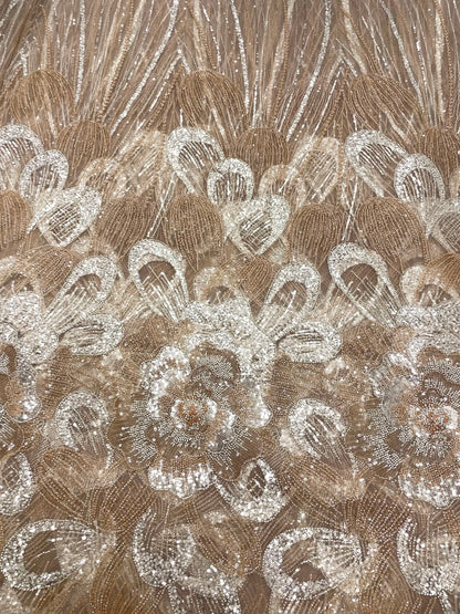 Net Beads Pannel Embroidery