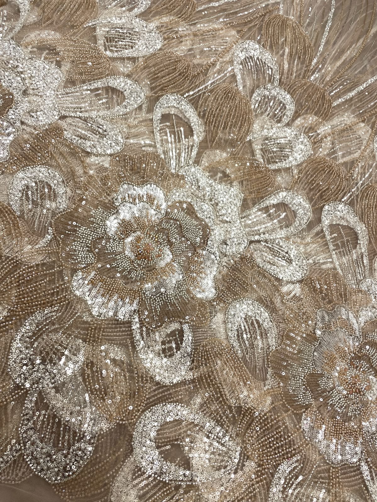 Net Beads Pannel Embroidery