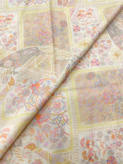 Dola Silk Position Print Embroidery (44"inch)