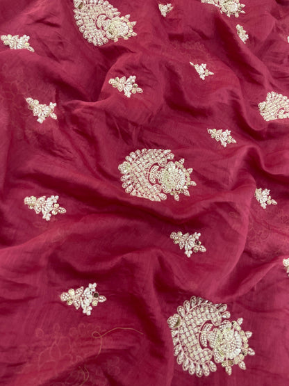 Rakhi Special Chanderi Embroidery Set