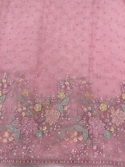 Rakhi Special Organza Embroidery Set