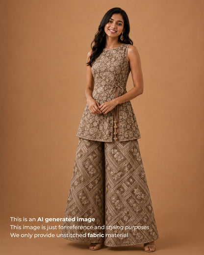 Rakhi Special Banarasi Brocade Set