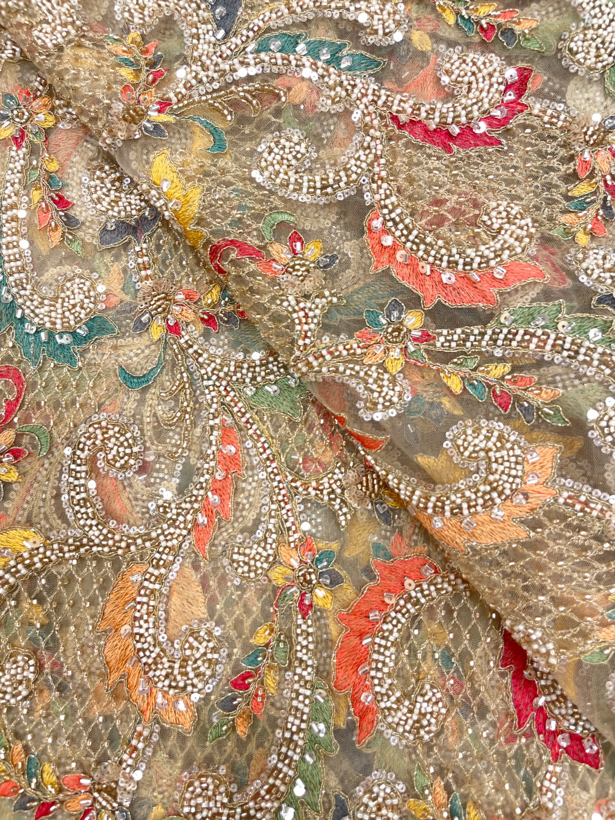 Rakhi Special Net Beads Embroidery Set