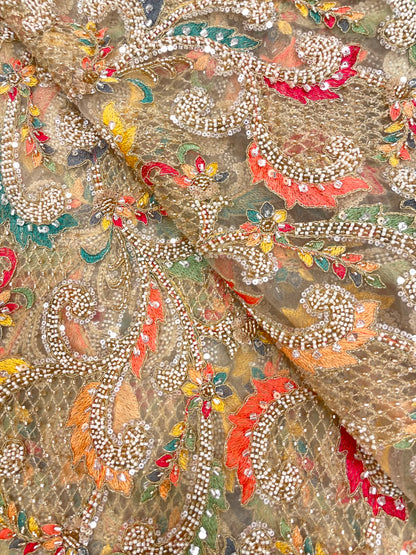Rakhi Special Net Beads Embroidery Set