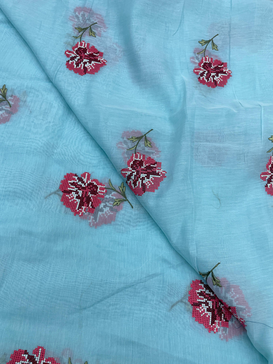 Rakhi Special Chanderi Embroidery Set