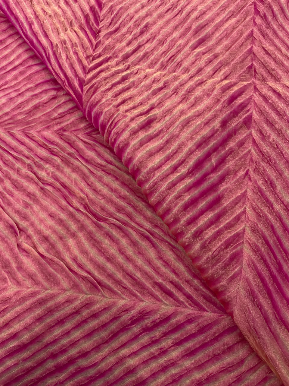 Pure tissue fancy hand crush sibori