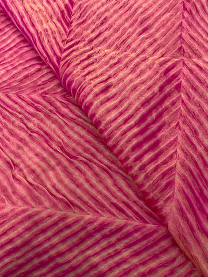 Pure tissue fancy hand crush sibori
