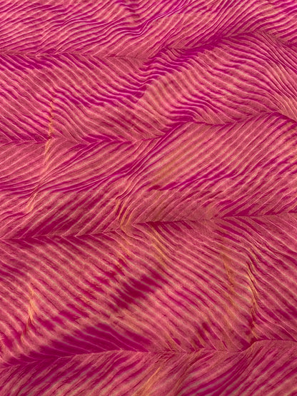Pure tissue fancy hand crush sibori