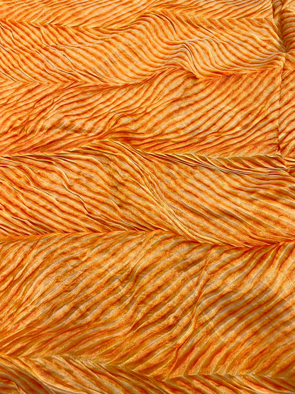 Pure tissue fancy hand crush sibori