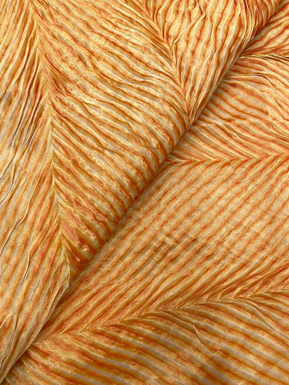 Pure tissue fancy hand crush sibori