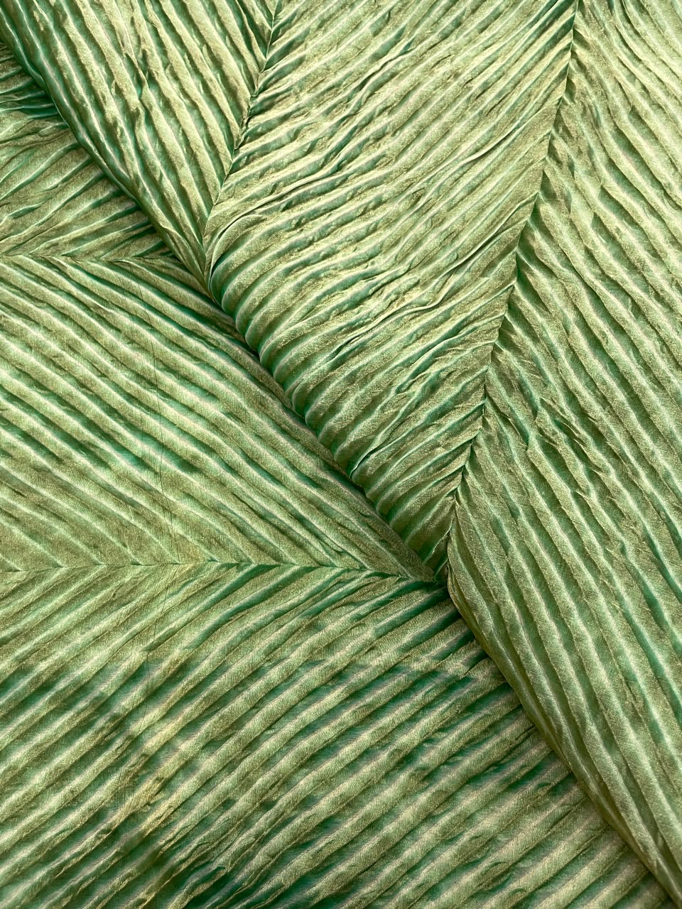 Pure tissue fancy hand crush sibori