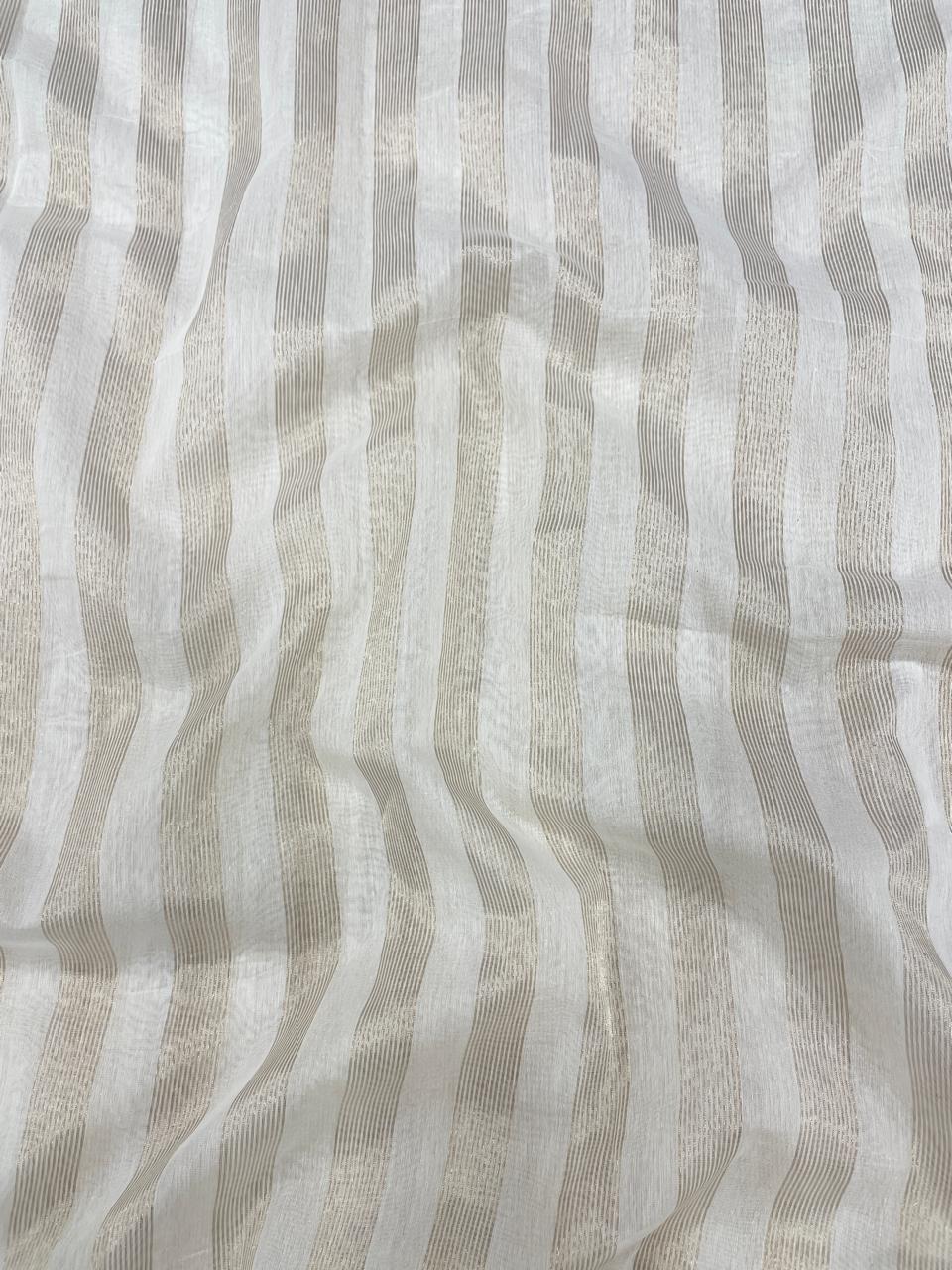 Rakhi Special Chanderi Tissue Stripes Set