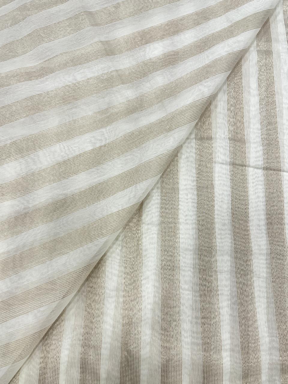 Rakhi Special Chanderi Tissue Stripes Set